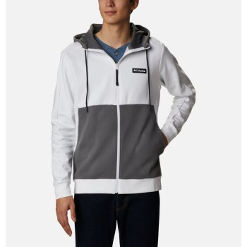 Columbia Mountain View Omni-Heat Full Zip, Sudaderas Con Capucha Blancos Negros Para Hombre | 153067